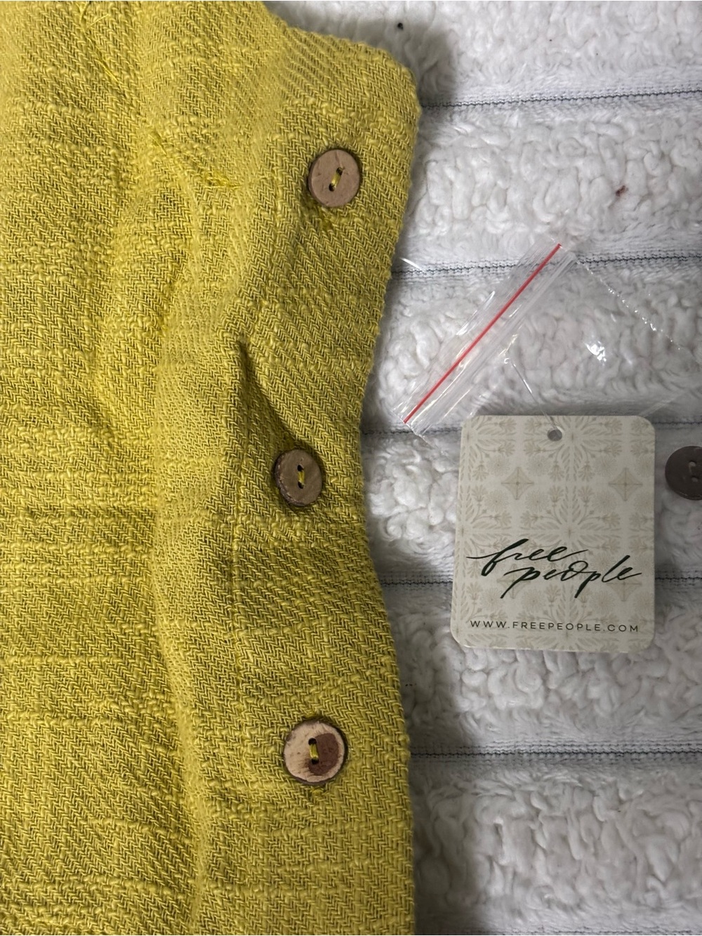 Free people Women's Yellow Skye Mini Skirt Set - Picture 8 of 13